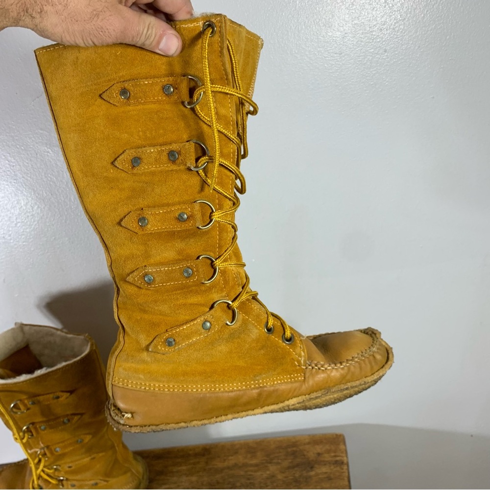 La mauricienne mocassins mukluks Winter boots - Picture 5 of 11